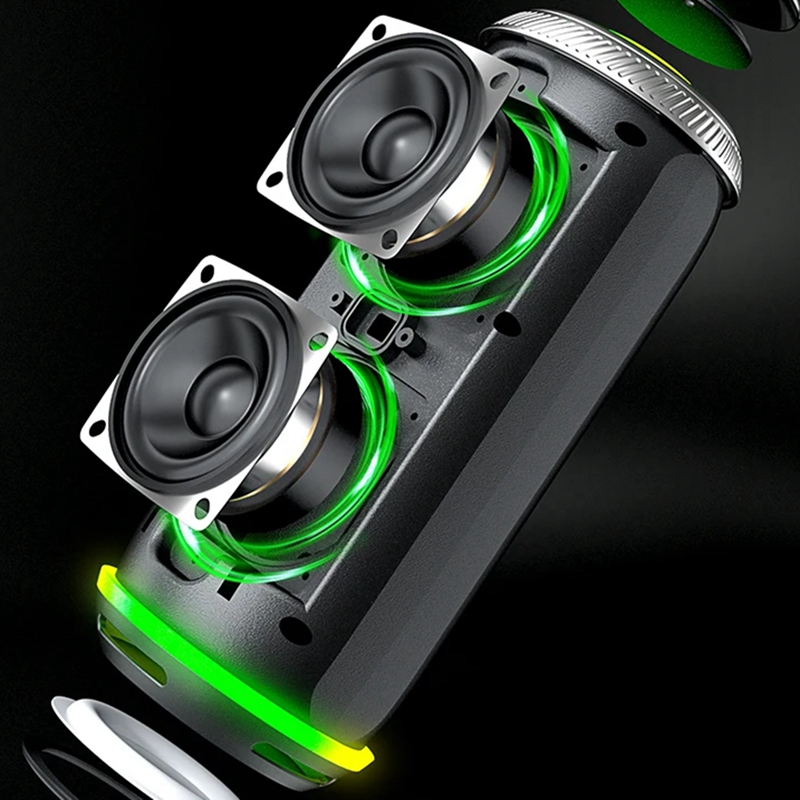 Bluetooth Speaker Waterproof - Bezprzewodowy głośnik Bluetooth 360 Stereo, wodoodporny