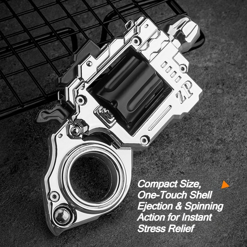 Electronics Gadgets Sale - Fidget Spinner Revolver EDC Metalowy Mini