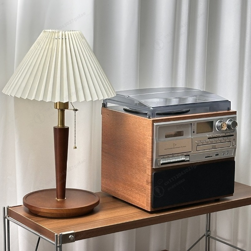 Bluetooth Speaker Waterproof - Retro Odtwarzacz Winylów i CD All-in-one