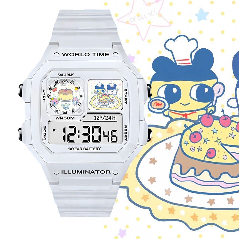 Electronic Gift - Inteligentny zegarek elektroniczny Tamagotchi Big Mouth