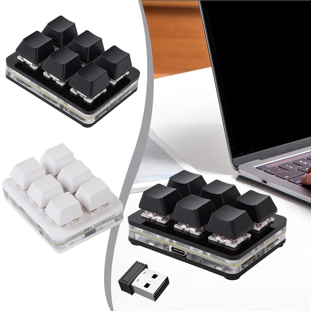 Wireless Keyboard Mini - Mini Klawiatura Bluetooth z 6 Klawiszami,