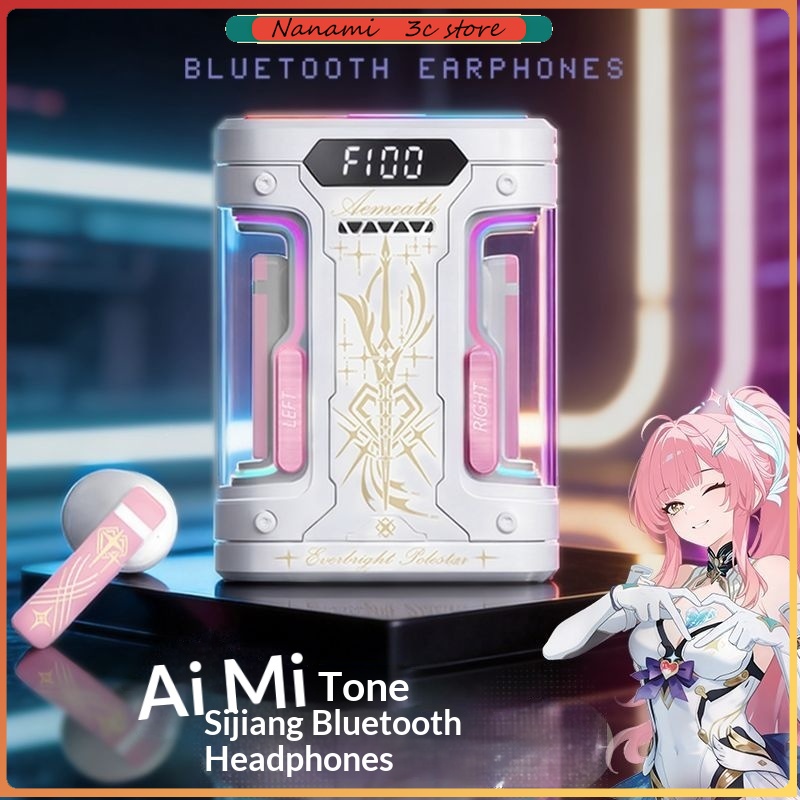 Electronic Gift - Słuchawki Bluetooth Anime Elysia TWS Półotwarte