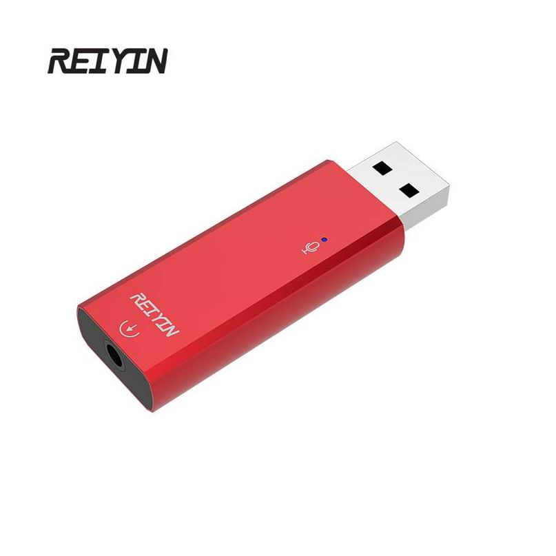 Usb Sound Card External - Reiyin USB Audio przenośny zestaw słuchawkowy