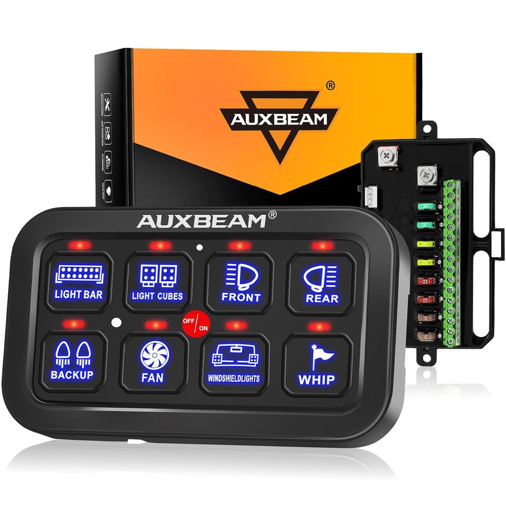 Electronics & Gadgets Starting With D - Panel przełączników 8-kanałowy BA80 Automatyczny Ściemniany