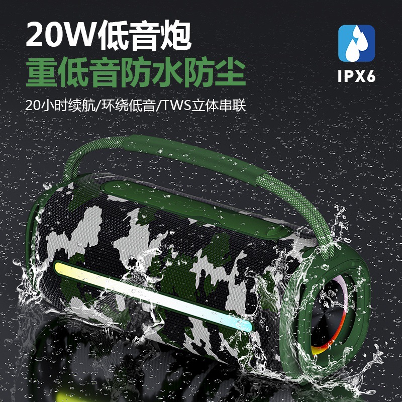 Przenośny głośnik inteligentny – Bluetooth Speaker Waterproof recenzja i cena