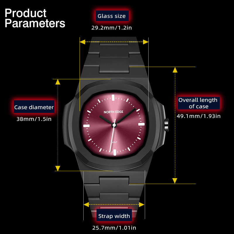 Zegarek NORTH EDGE dla mężczyz – Electronic Gift recenzja i cena