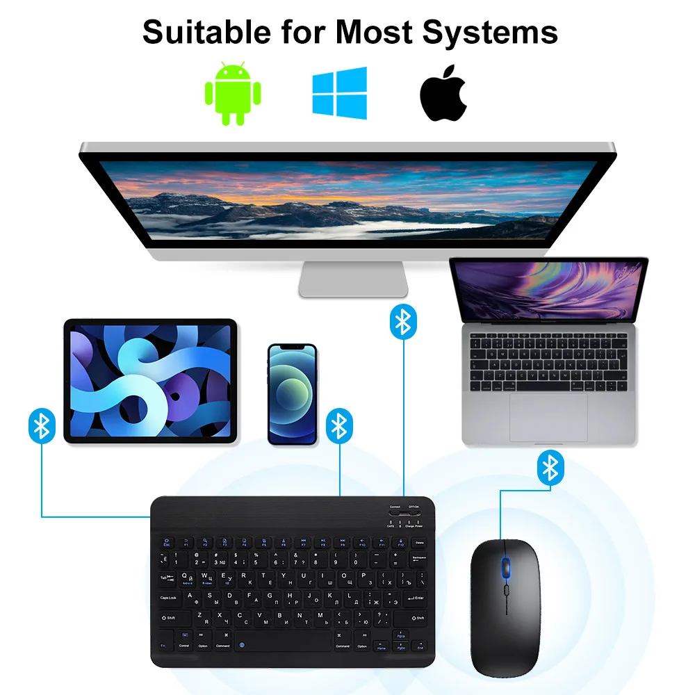 Nowa bezprzewodowa klawiatura  – Wireless Keyboard Mini recenzja i cena