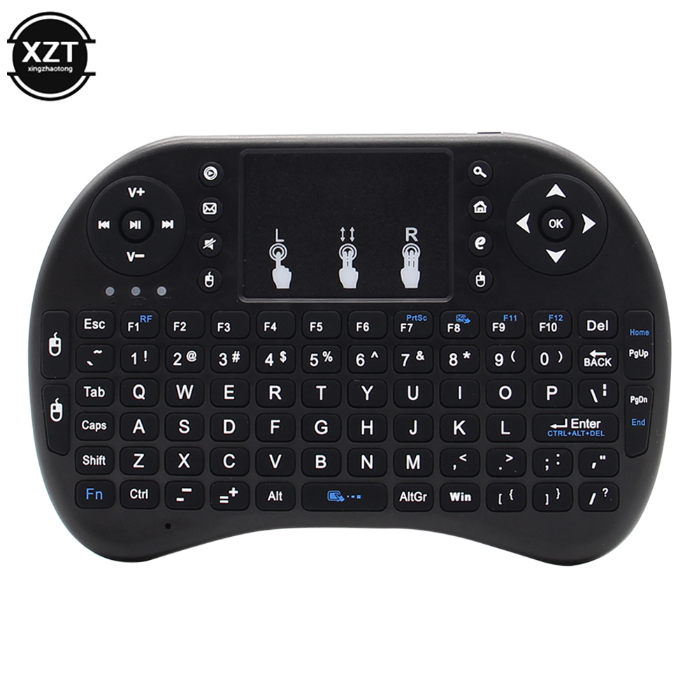 Podświetlany angielski rosyjsk – Wireless Keyboard Mini recenzja i cena