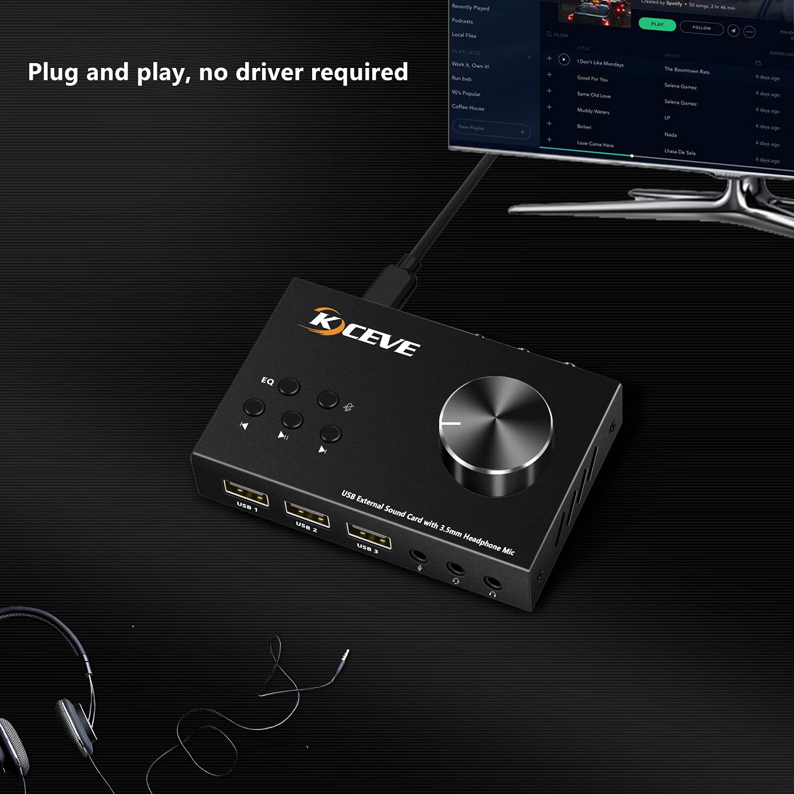Zewnętrzna karta dźwiękowa z r – Usb Sound Card External recenzja i cena