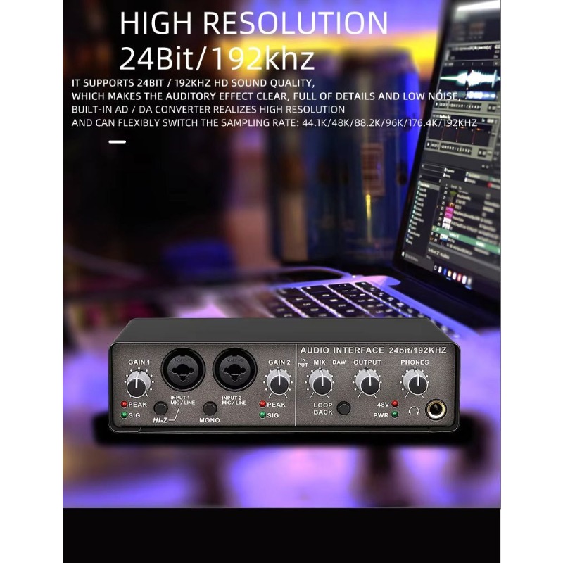 Profesjonalny interfejs audio  – Usb Sound Card External recenzja i cena