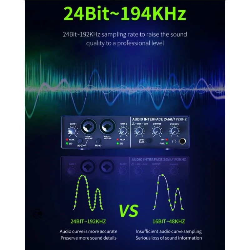 Profesjonalny interfejs audio  – Usb Sound Card External recenzja i cena