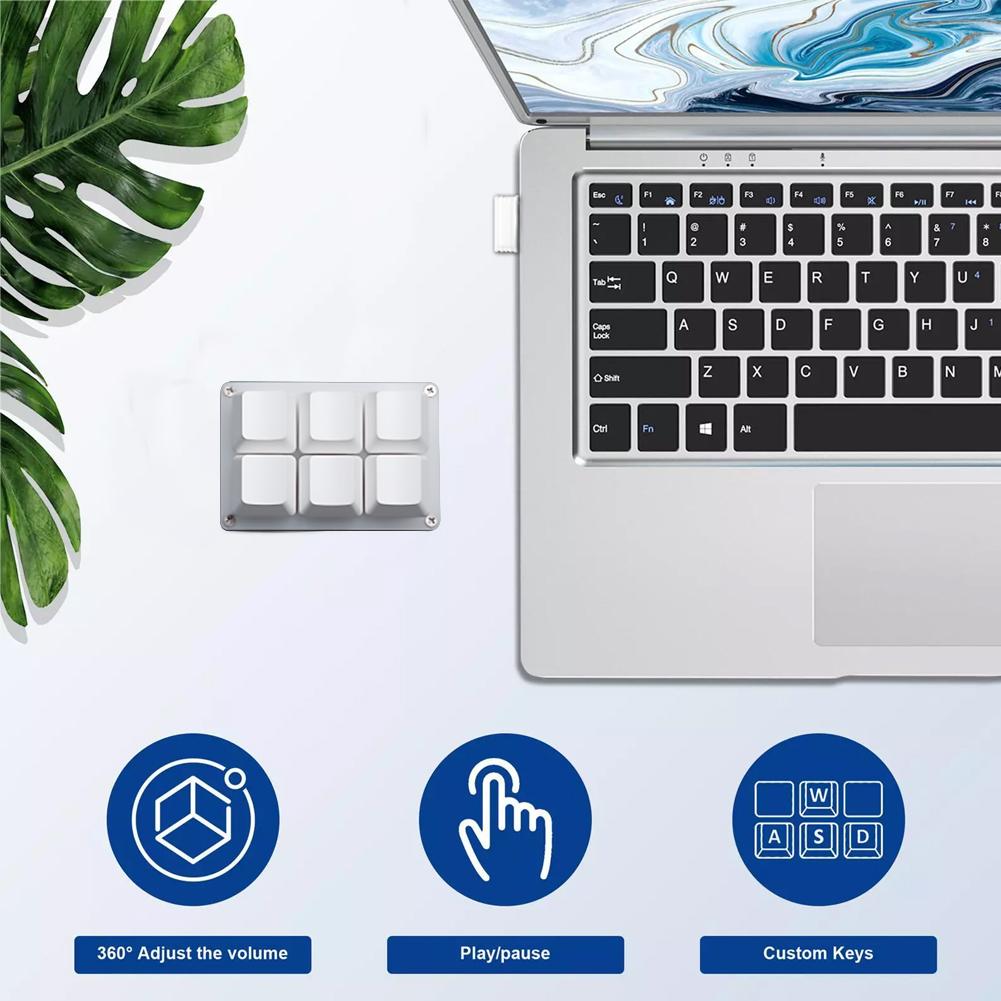Mini Klawiatura Bluetooth z 6  – Wireless Keyboard Mini recenzja i cena