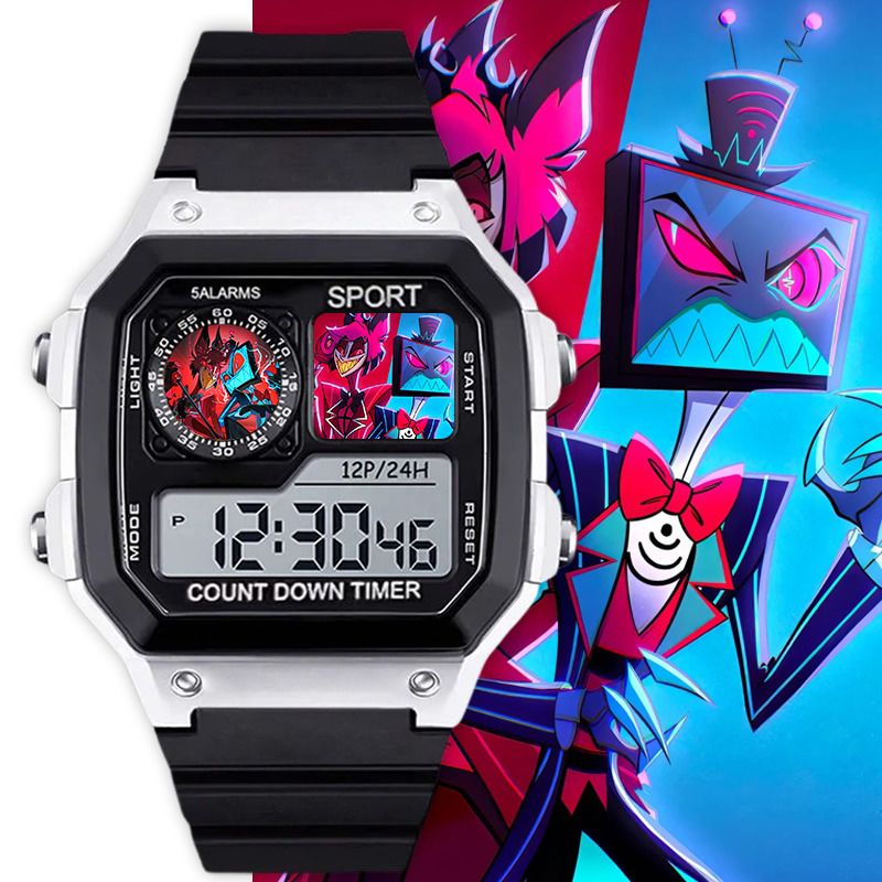 Zegarek cyfrowy Hazbin Hotel C – Electronic Gift recenzja i cena