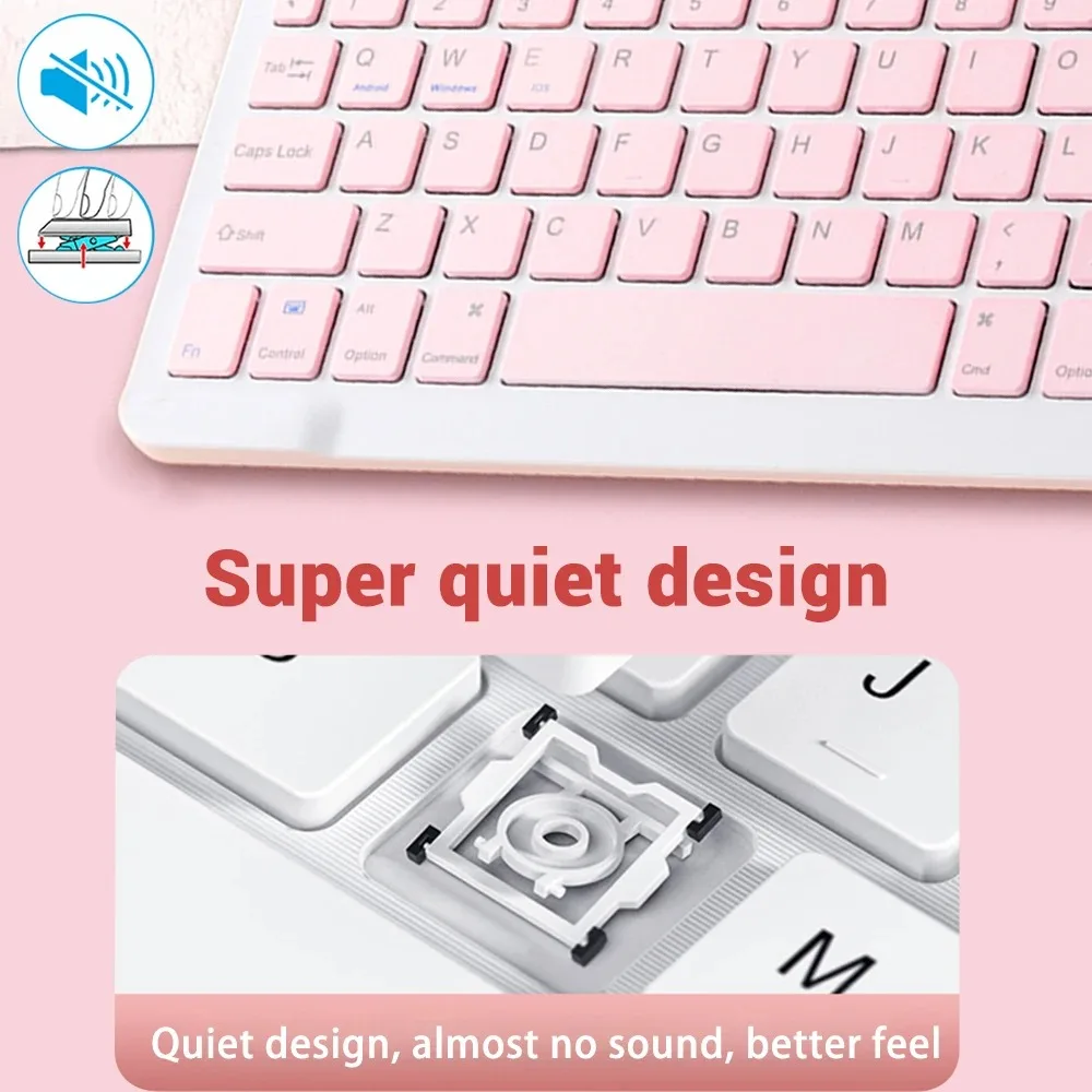 Hebrajska klawiatura Bluetooth – Wireless Keyboard Mini recenzja i cena